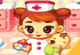 لعبة ممرضة الاطفال الصغيرة