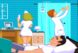 لعبة المستشفى لعلاج المرضى