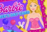 لعبة تصميم بطاقة معايدة لباربي في عيد الام
