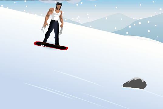 لعبة إكس مان و التزلج على الجليد الجديدة